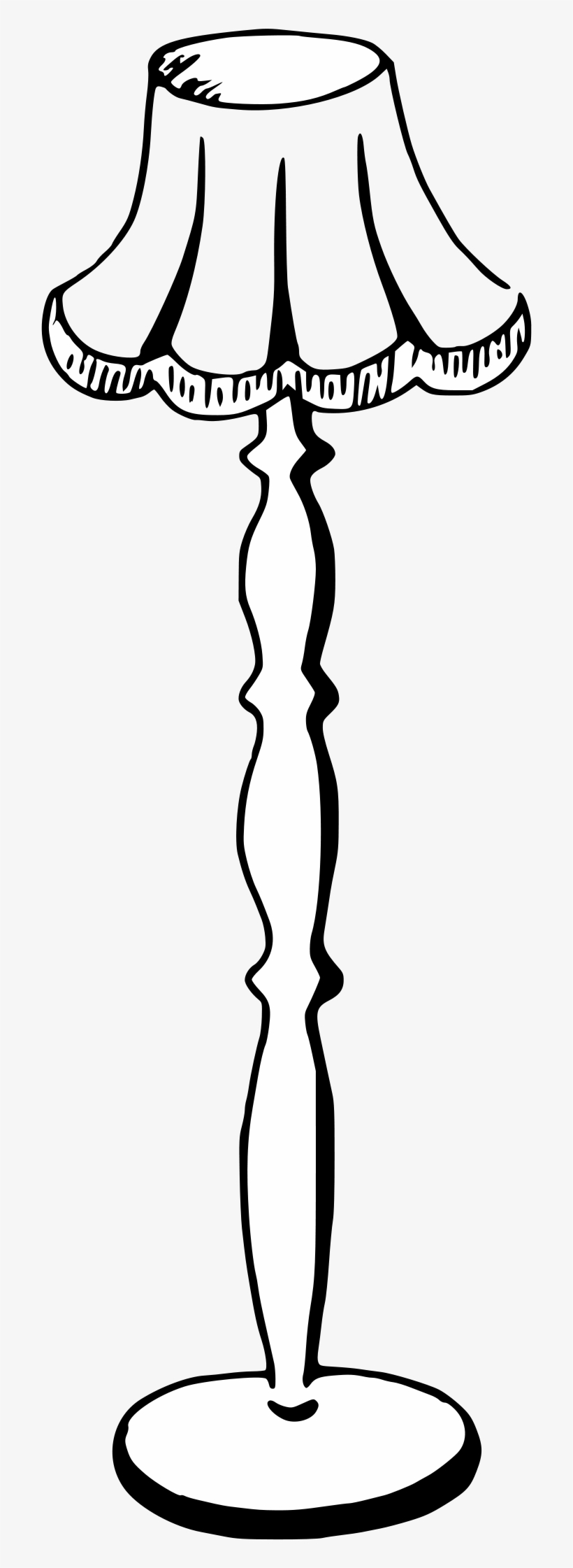 Floor Lamp - Clip Art, transparent png download