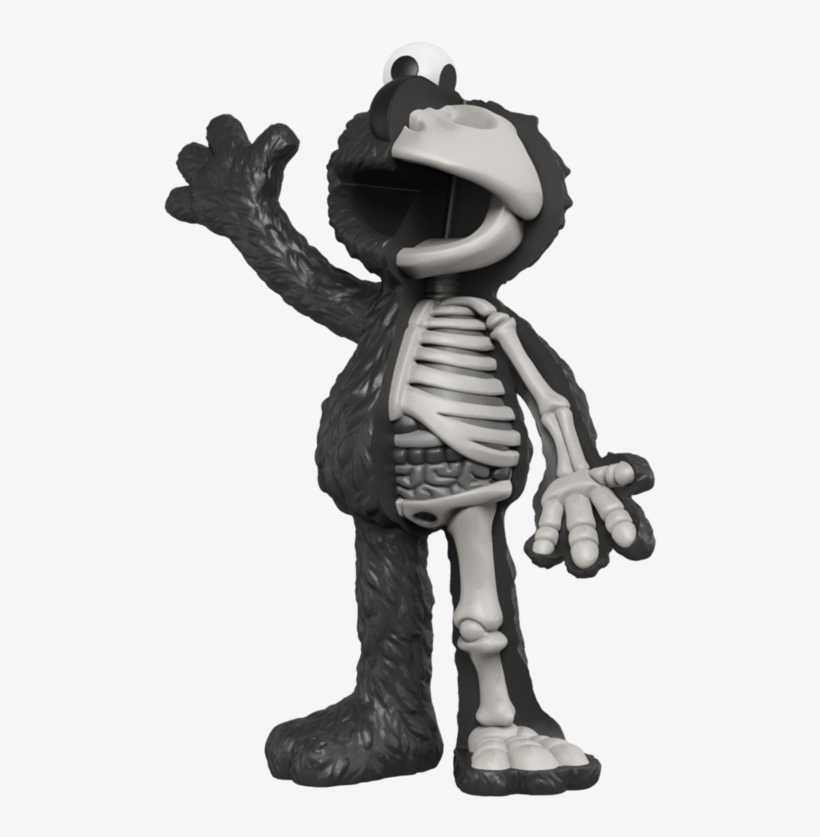 Mouseover To Rotate - Elmo Jason Freeny, transparent png download