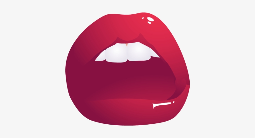 Free Download No Talking Clipground Open - Open Lips Clip Art, transparent png download