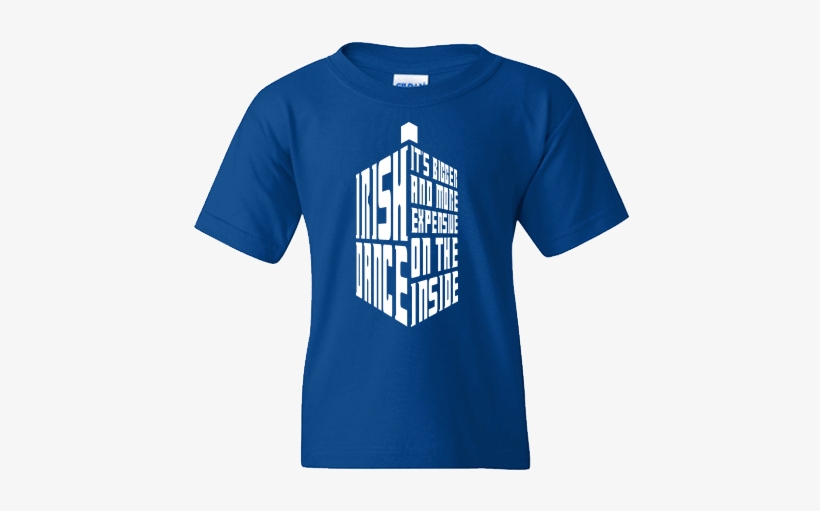 Tardis Classic Tshirt - T-shirt, transparent png download