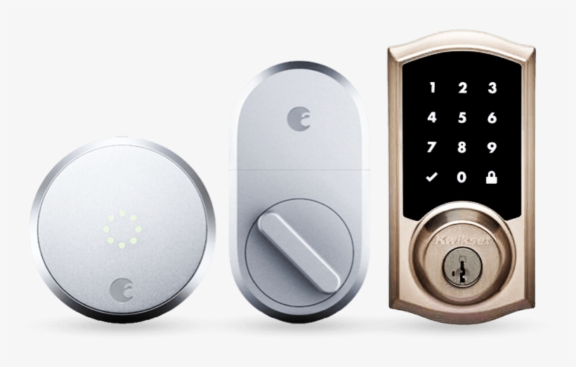 Commercial Smart Locks For Businesses - Kwikset Premis Touchscreen Smart Lock W/arlington Handleset, transparent png download