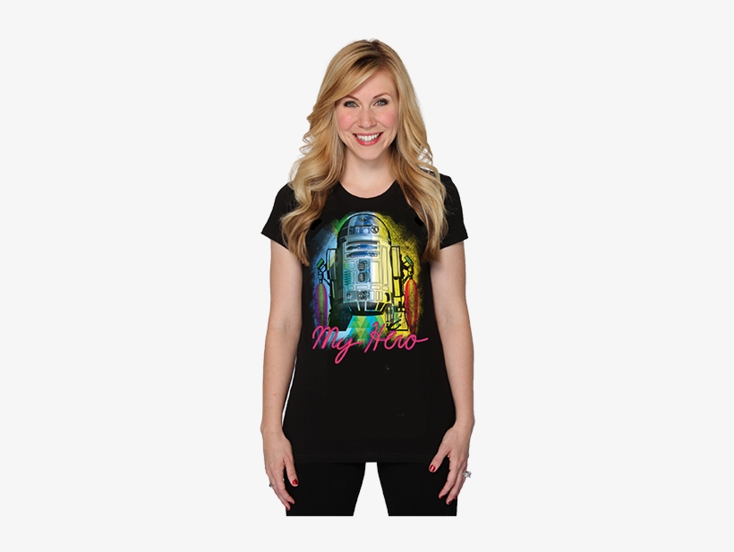 Everyone Loves R2-d2 - Koszulka Damska Star Wars, transparent png download