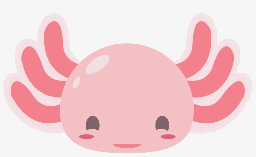 Axolotl - Illustration, transparent png download