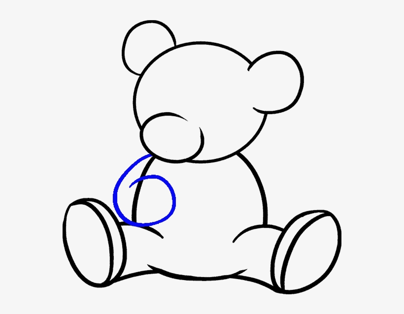 How To Draw A Bear In Few - Bear, transparent png download