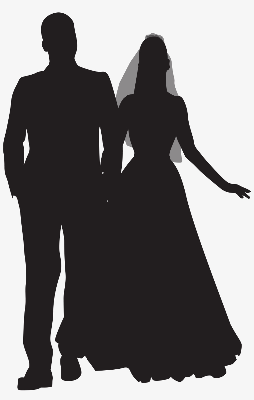 Clipart Png Wedding Couple Png, transparent png download