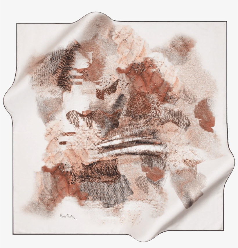 Very Nice, Stain-proof Silk Scarf For Night Outfit - Silk, transparent png download