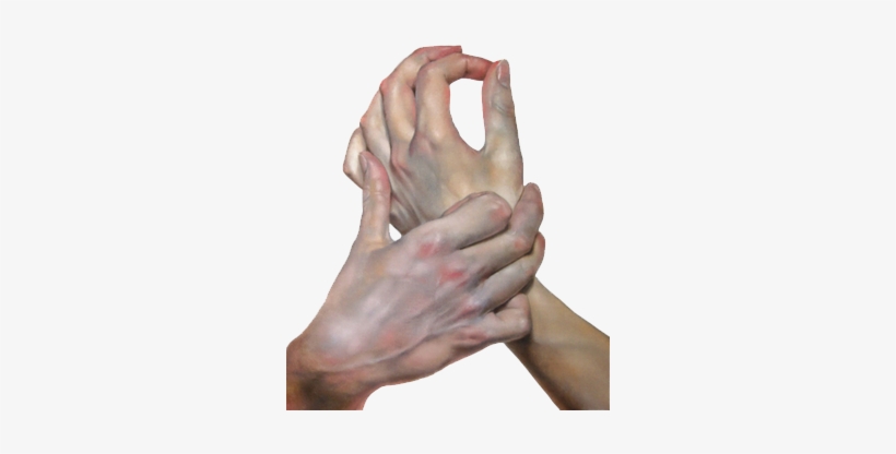 Line 3 // Reblog And Like If You Save - Painting Of A Hand, transparent png download