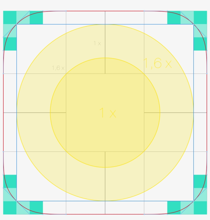 Goldenratio Ios7icon - Golden Ratio, transparent png download