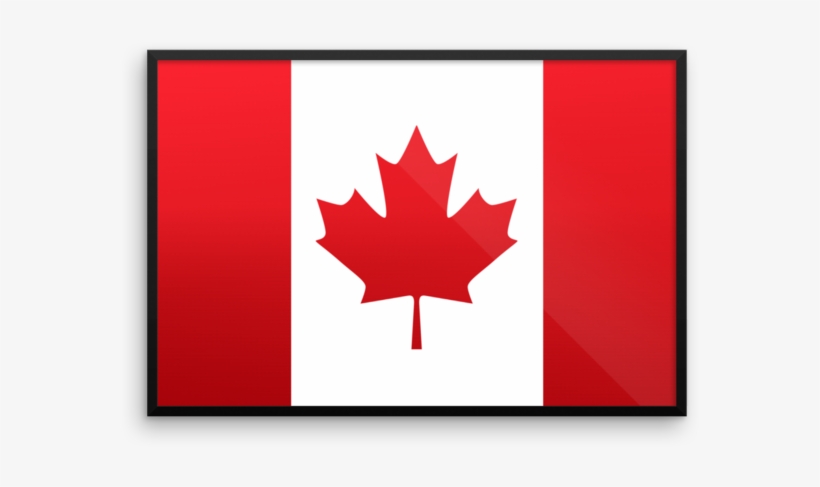 Canada Flag Wall Art - Canada Flag, transparent png download