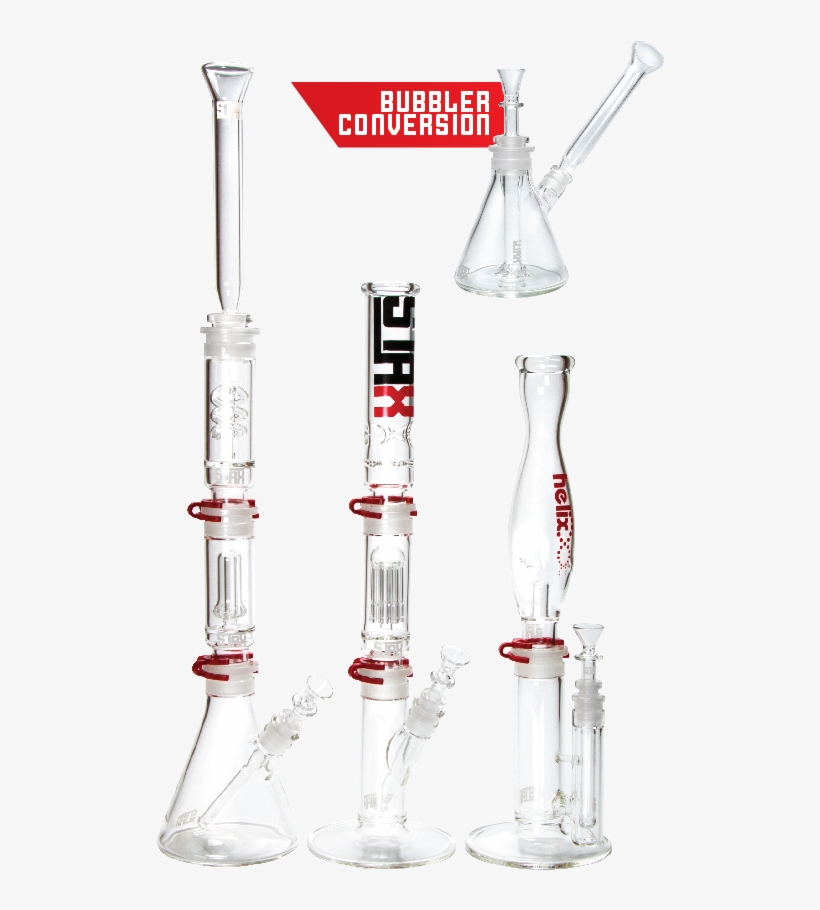 Stax Interchangeable Bong System - Stax Bong, transparent png download