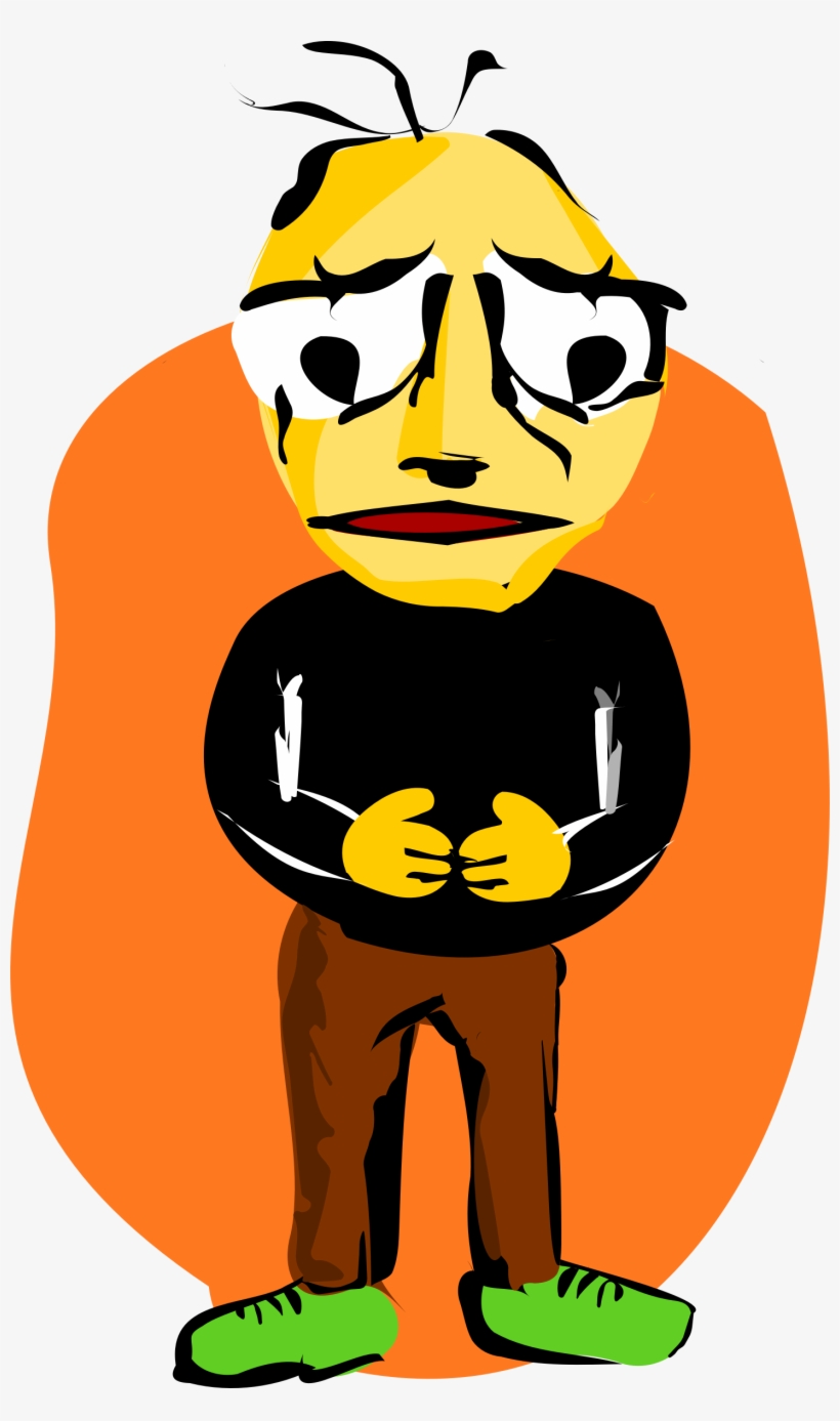 This Free Icons Png Design Of Sad Man With Open Stance, transparent png download