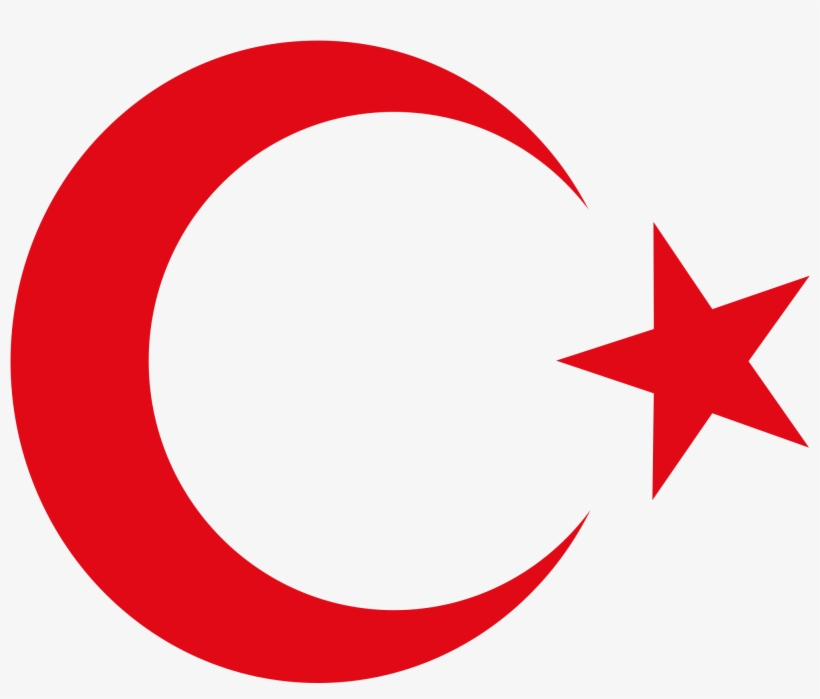 Single Post Cover - Kırmızı Ay Yıldız, transparent png download