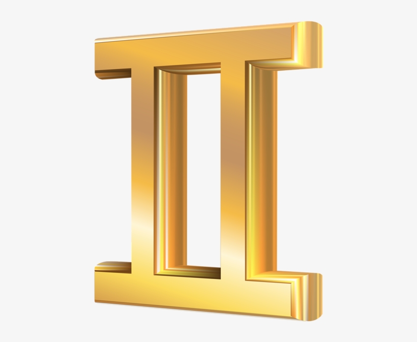 Pin By Shwe Myint On Png Pictures - Gold Gemini Png, transparent png download