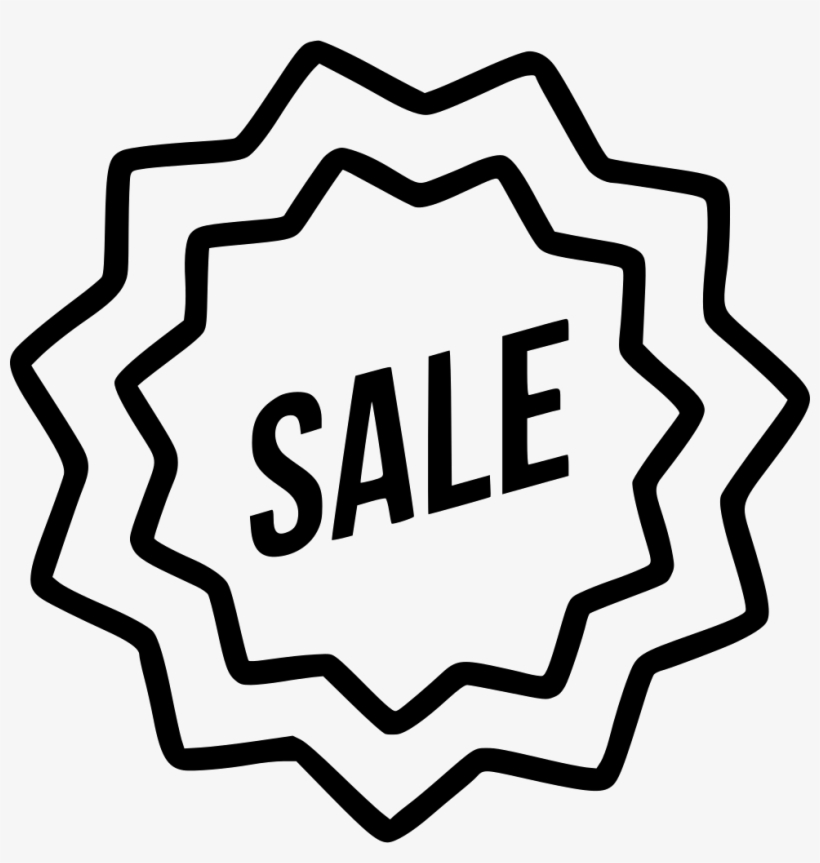 Sale Ribbon Label Tag Sticker Offer Comments - Vector Graphics, transparent png download