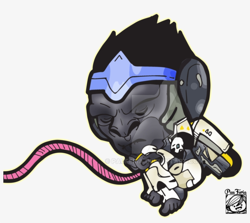Winston Transparent Baby Fanart - Winston, transparent png download