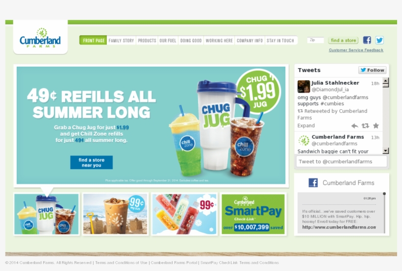 Cumberland Farms Competitors, Revenue And Employees - Web Page, transparent png download