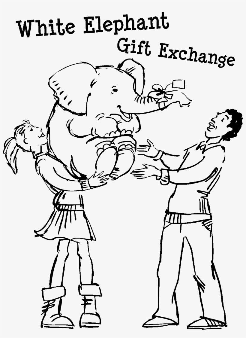 Whiteelephant - Mary Ann Ginger Ornament (round), transparent png download