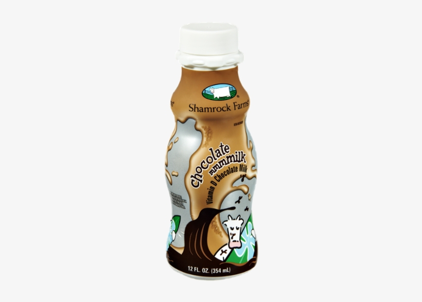 Shamrock Farms Milk, Vitamin D, Chocolate - 20 Fl Oz, transparent png download