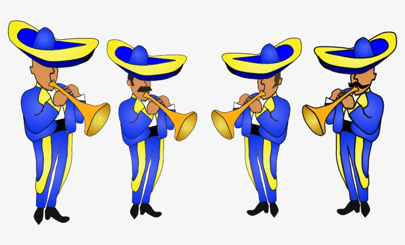 Katie Drew This Mariachi Band For A Video For "manana - Mariachi On She Band Clipart, transparent png download