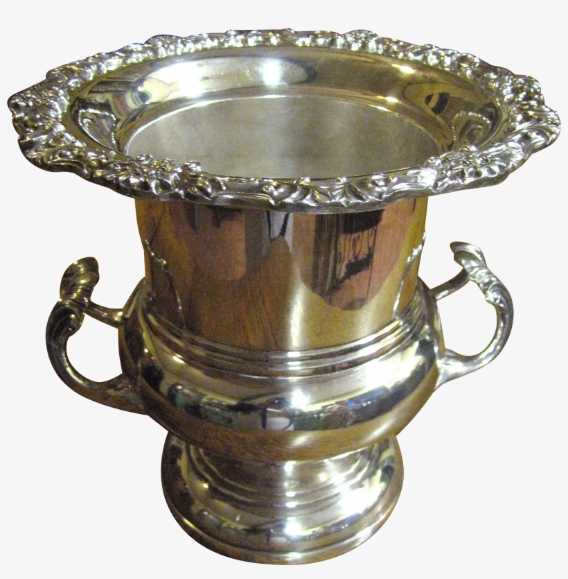 Ice Bucket, Silver - Fb Rogers Champagne Bucket, transparent png download