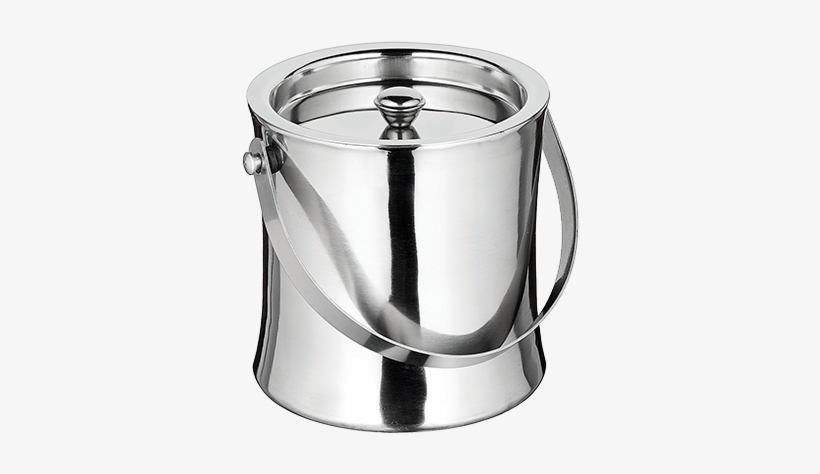 Stainless 60 Oz. Double-wall Ice Bucket, transparent png download