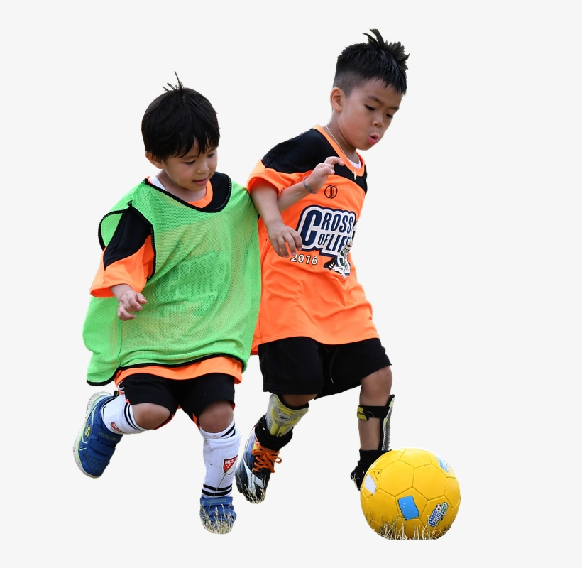 News - Boys Playing Football Png, transparent png download