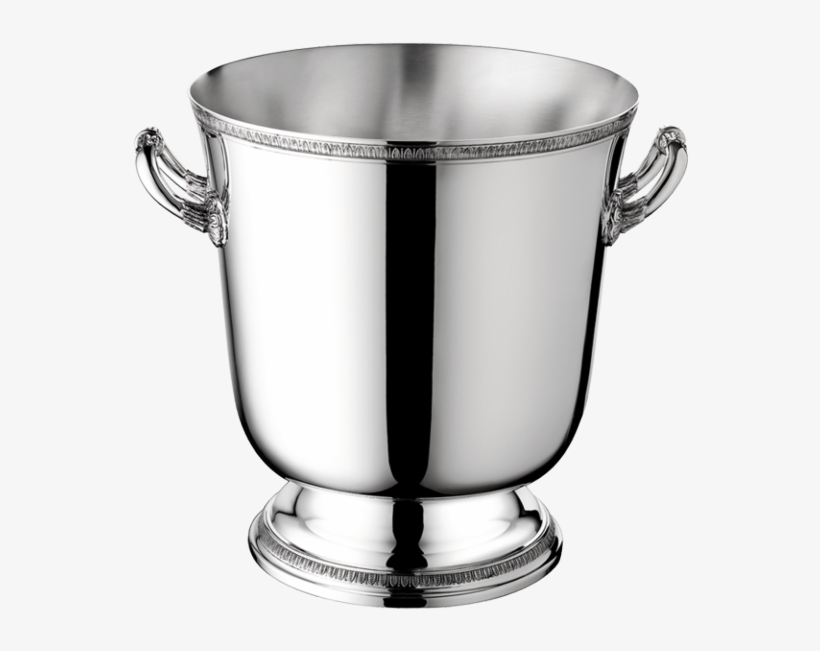 00 Malmaison Ice Bucket - Christofle Silver Plated Champagne Cooler Bucket, transparent png download