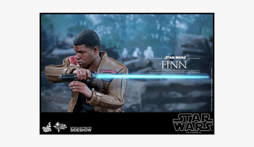 1 Of - Hot Toys Finn (star Wars Force Awakens) Figure, transparent png download