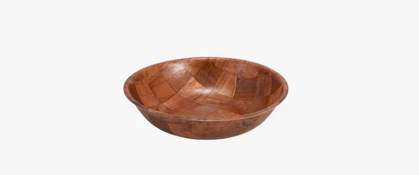 Wwb-5 Winco - Salad Bowl - Winco Woven Wood Salad Bowl 14 Inch, transparent png download