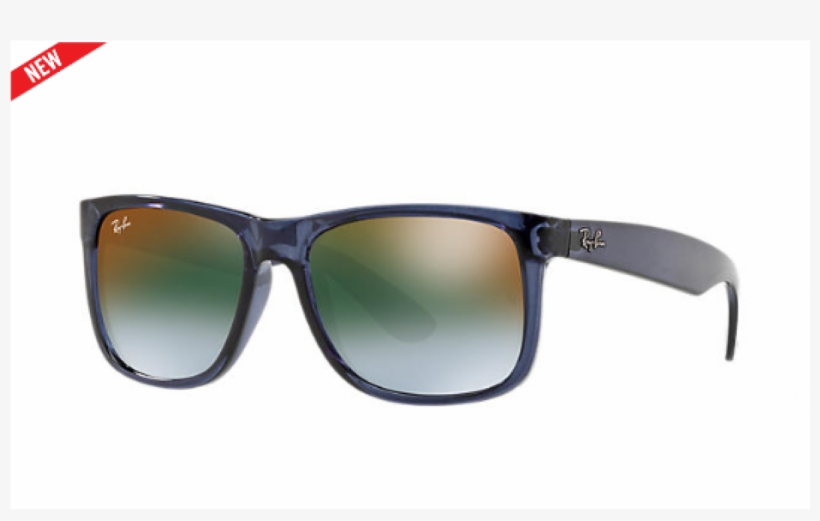 Ray-ban Justin Flash Gradient Lenses Sunglasses - Ray-ban Justin Classic, transparent png download