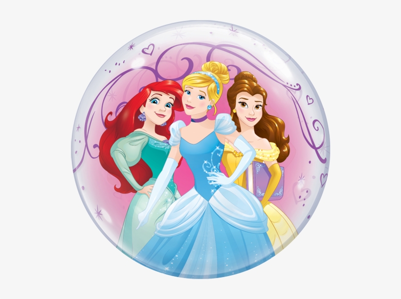 Disney Princess Group 22" Bubble Balloon - Imagenes Las Princesas De Disney, transparent png download