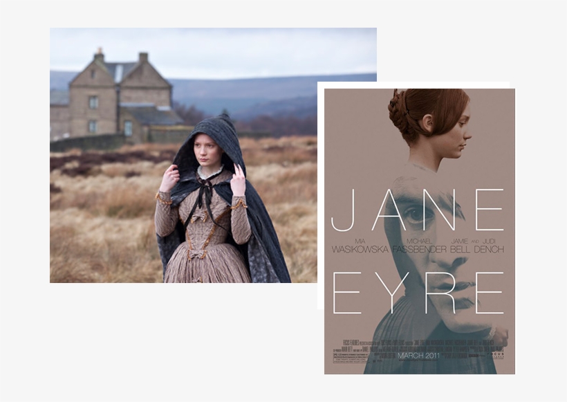 Films For Duvet Days - Jane Eyre Film Mia Wasikowska, transparent png download