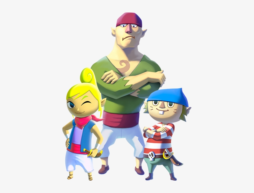 Tetra Pirates - Wind Waker Pirate Zelda, transparent png download