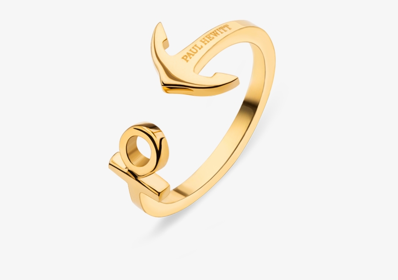 Paul Hewitt Ring Ancuff Ip Gold Jewellery The Unit - Anello Paul Hewitt, transparent png download