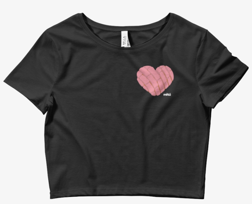 Concha Heart - Squad Crop Tee - M/l, transparent png download