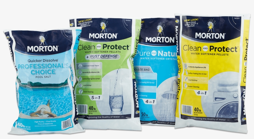 Morton's Salt Work Sample - 50lb System Save Pellet Pack Qty Of 1, transparent png download