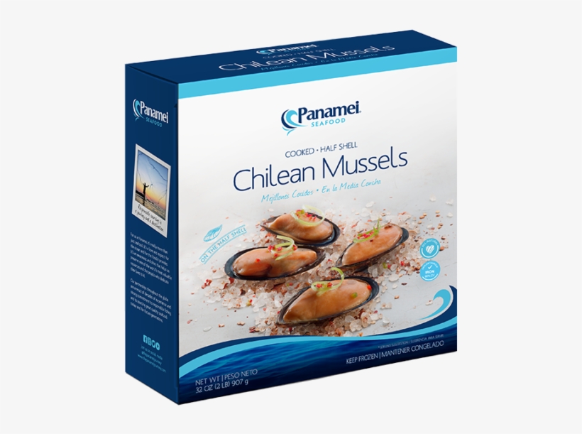 Mejillones Cocidos En La Media Concha - Mussel, transparent png download