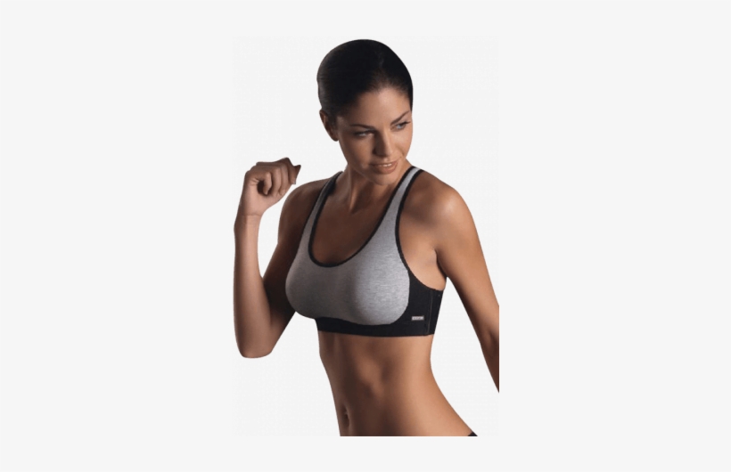 Jockey Women Cotton Racer Back Sports Bra - Bra, transparent png download