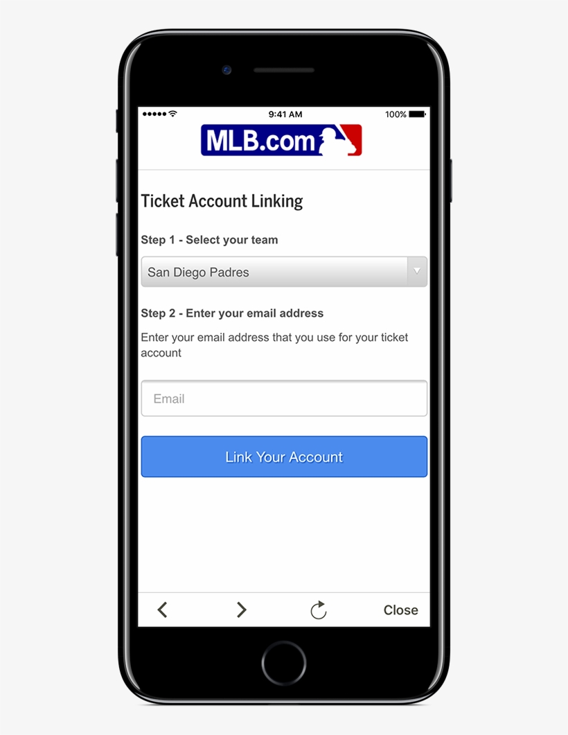Tap Add Accounts, Then Link Your Account Using The - Salesforce Authenticator, transparent png download