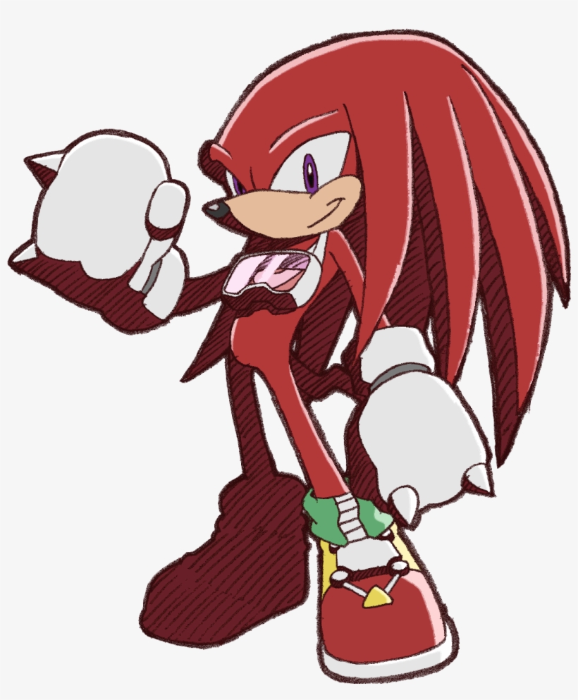 Knuckles The Echidna Which Version Of Knuckles Do You - Knuckles The Echidna Sonic Riders, transparent png download