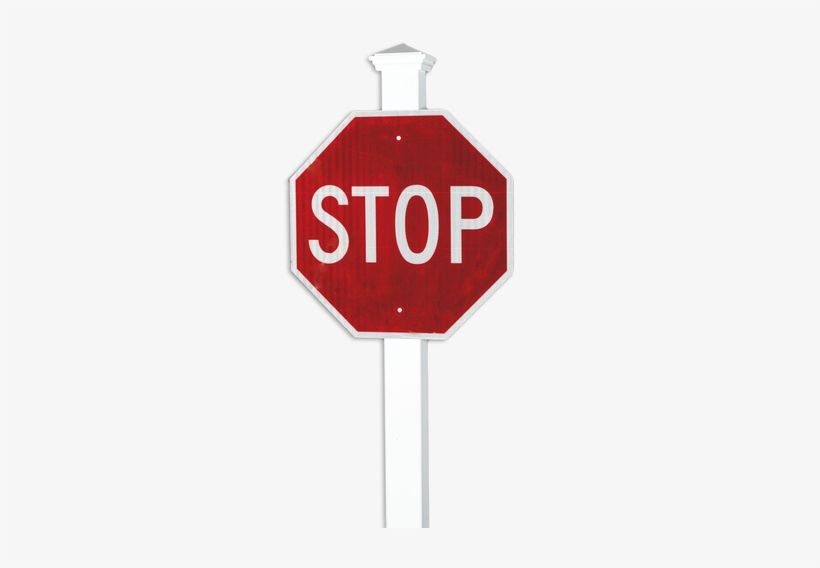Street Sign Pole Png - Owl And Stop Sign, transparent png download