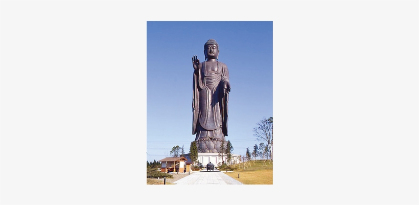 Ushiku Daibutsu, The Great Buddha Of Ushiku, Is A 30 - Ushiku Great Buddha, transparent png download