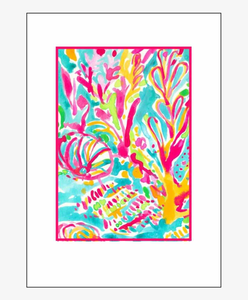 Colorful Sea Life Notecard Set, transparent png download