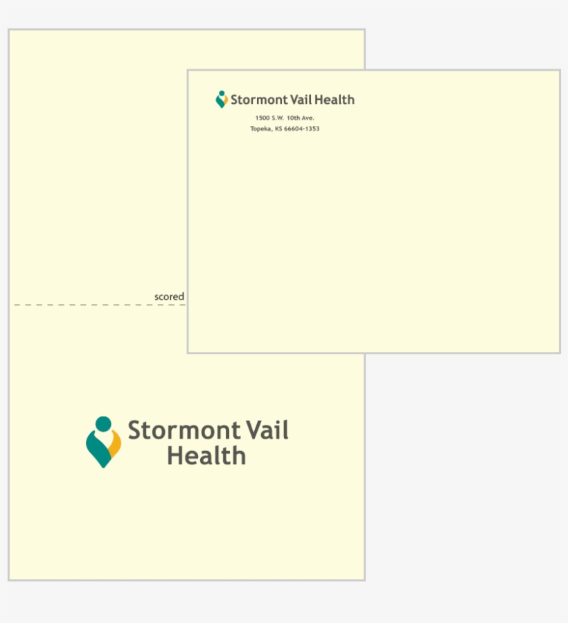 Stormont Vail Note Card - Logo, transparent png download