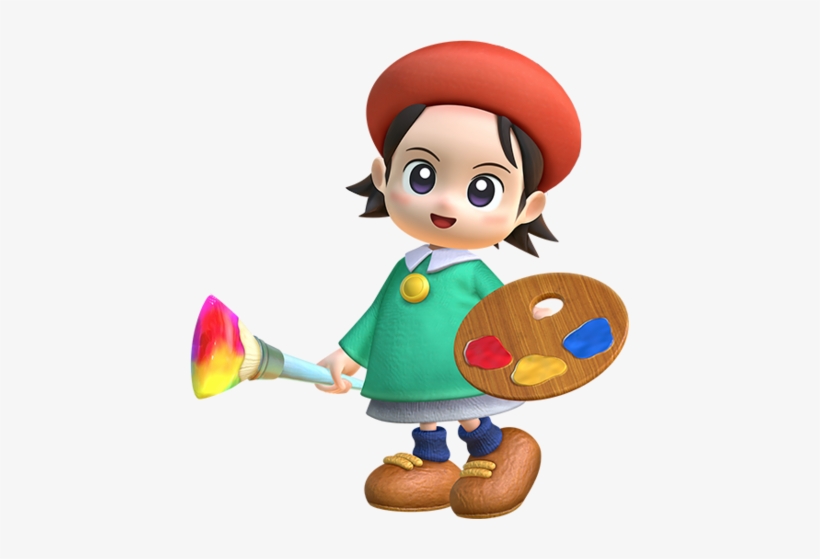 196kib, 439x479, 1531122744297 - Kirby Star Allies Adeleine And Ribbon, transparent png download