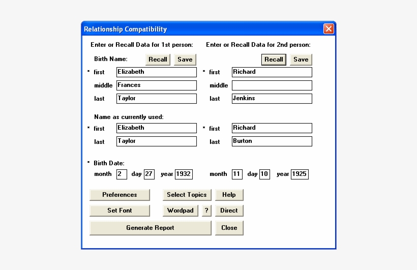 Decoz Numerology Software Dialog Box To Control Settings - Software, transparent png download