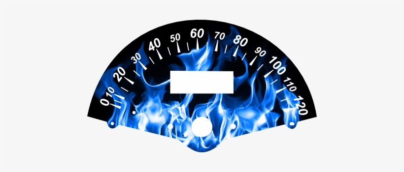 Flame Speedo Color Layer - Honda Vtx 1300 Logo, transparent png download
