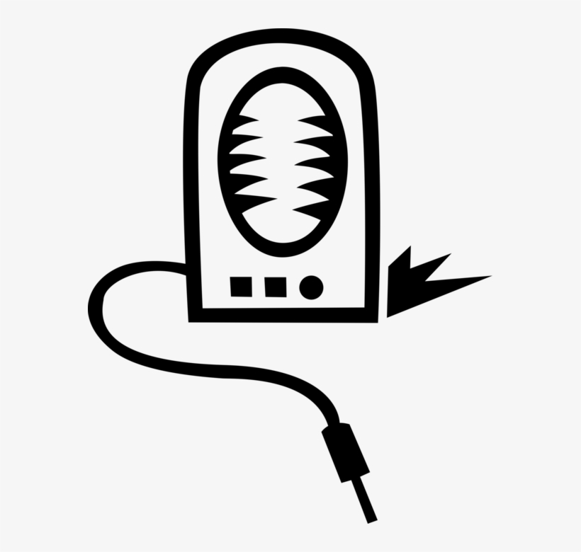 Vector Illustration Of Computer Audio Entertainment, transparent png download