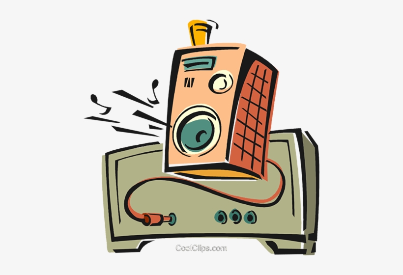 Speaker Royalty Free Vector Clip Art Illustration, transparent png download