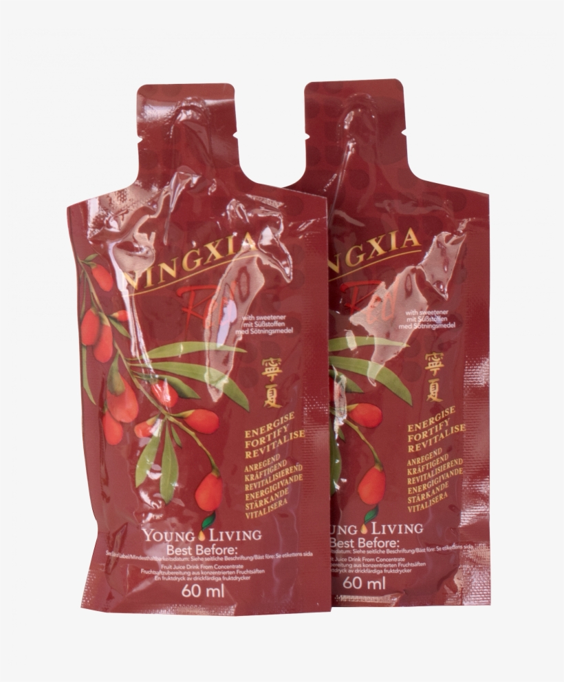 Ningxia Red Singles 60ml 2017 Etched Young Living Australia - Ningxia Young Living Sachet, transparent png download